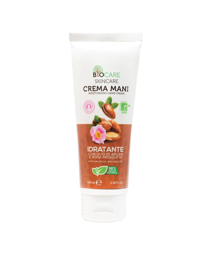 MOISTURIZING Hand Cream WITH ARGAN OIL AND ROSE MOSQUETA 100ml