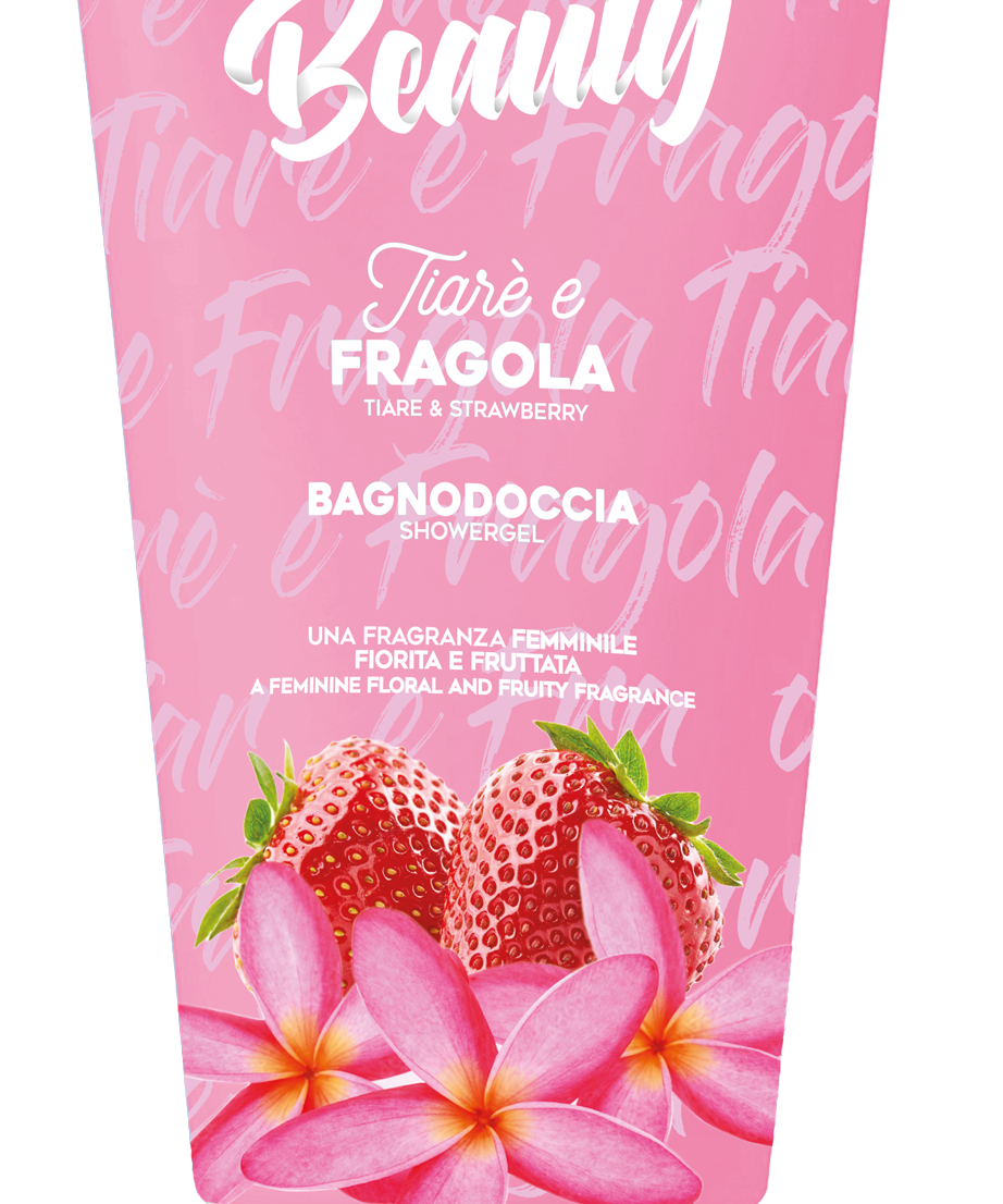 ONE BEAUTY BAGNODOCCIA 200 ML TIARE' E FRAGOLA