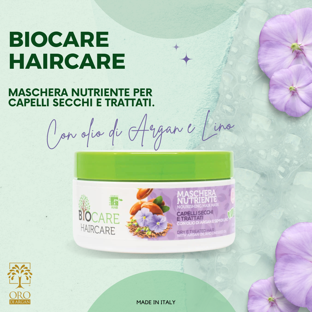 Biocare Maschera Per Capelli Secchi E Trattati