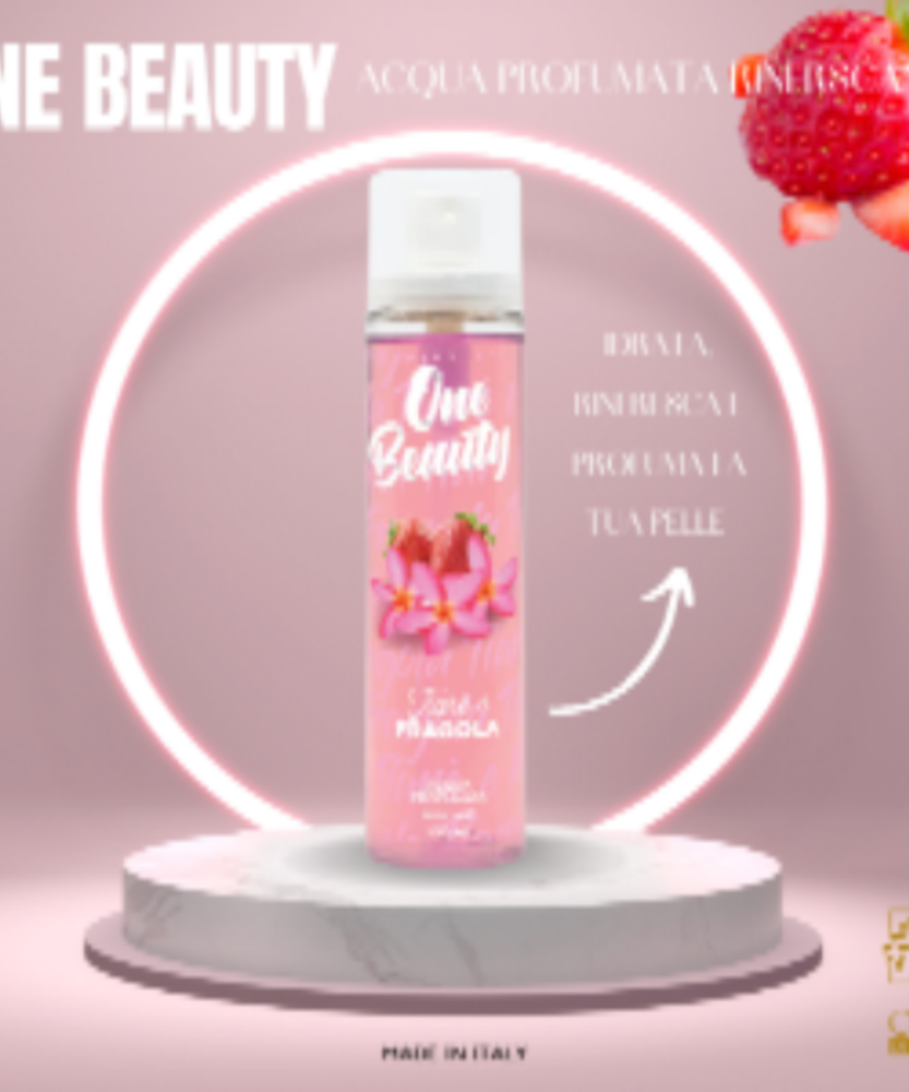Tiarè e fragola Acqua Profumata  100 ml