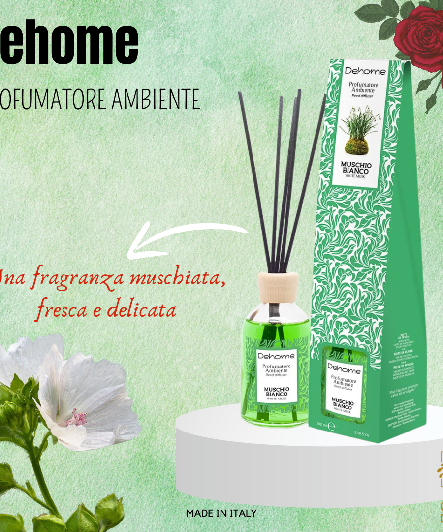 Muschio Bianco Profumatore Ambiente 100 ml