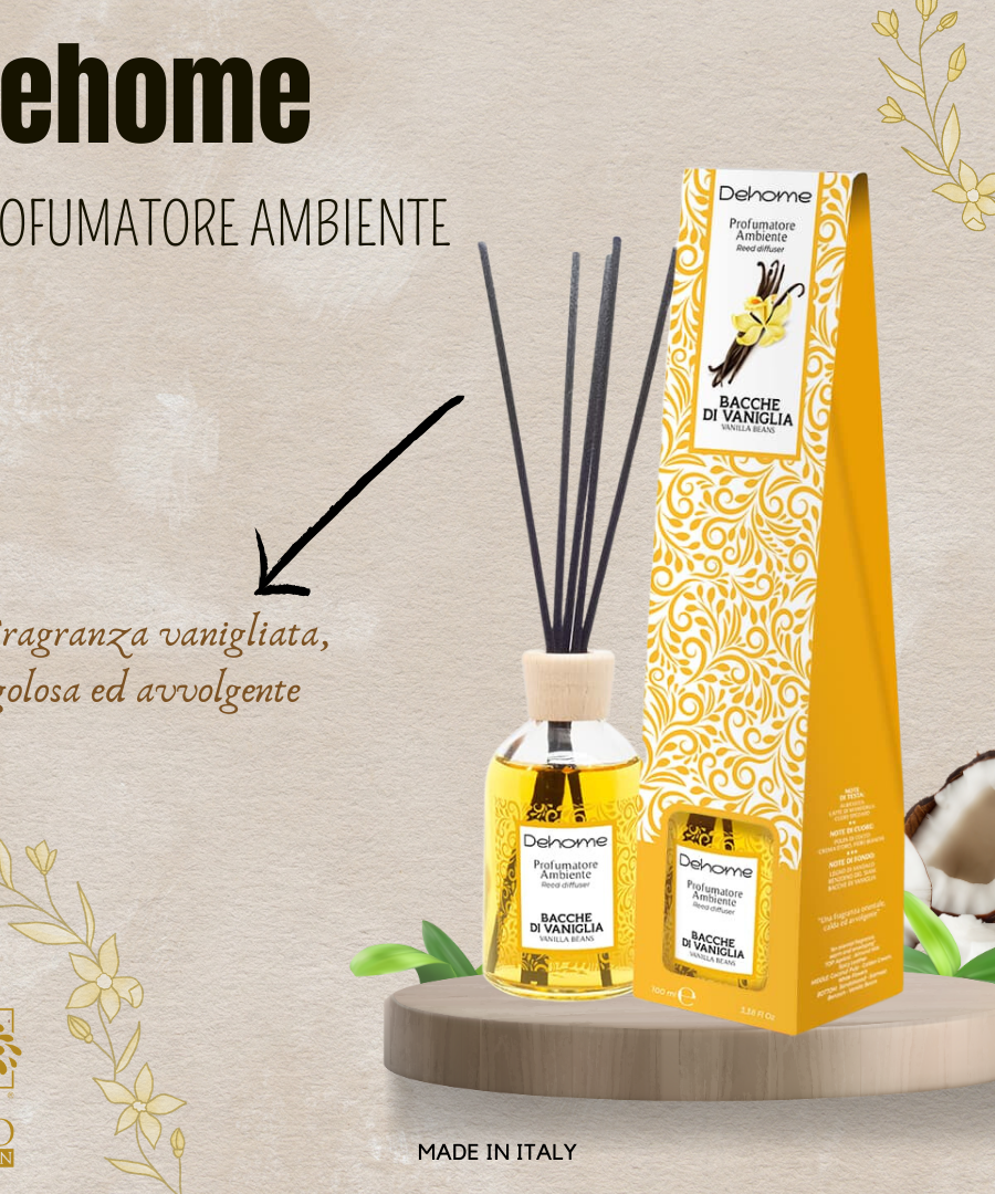 Bacche Di Vaniglia Profumatore Ambiente  100 ml