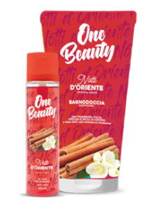 CONFEZIONE REGALO ONE BEAUTY- NOTTI D'ORIENTE- ACQUA PROFUMATA 100 ML+ BAGNODOCCIA 200 ML