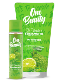 CONFEZIONE REGALO ONE BEAUTY- THE' VERDE E BERGAMOTTO- ACQUA PROFUMATA 100 ML+ BAGNODOCCIA 200 ML