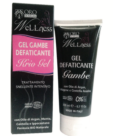 Anti-fatigue leg gel