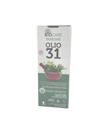 Biocare Skincare Olio 31 – 100ml | Miscela di Oli Essenziali Naturali per Massaggi, Aromaterapia e Benessere