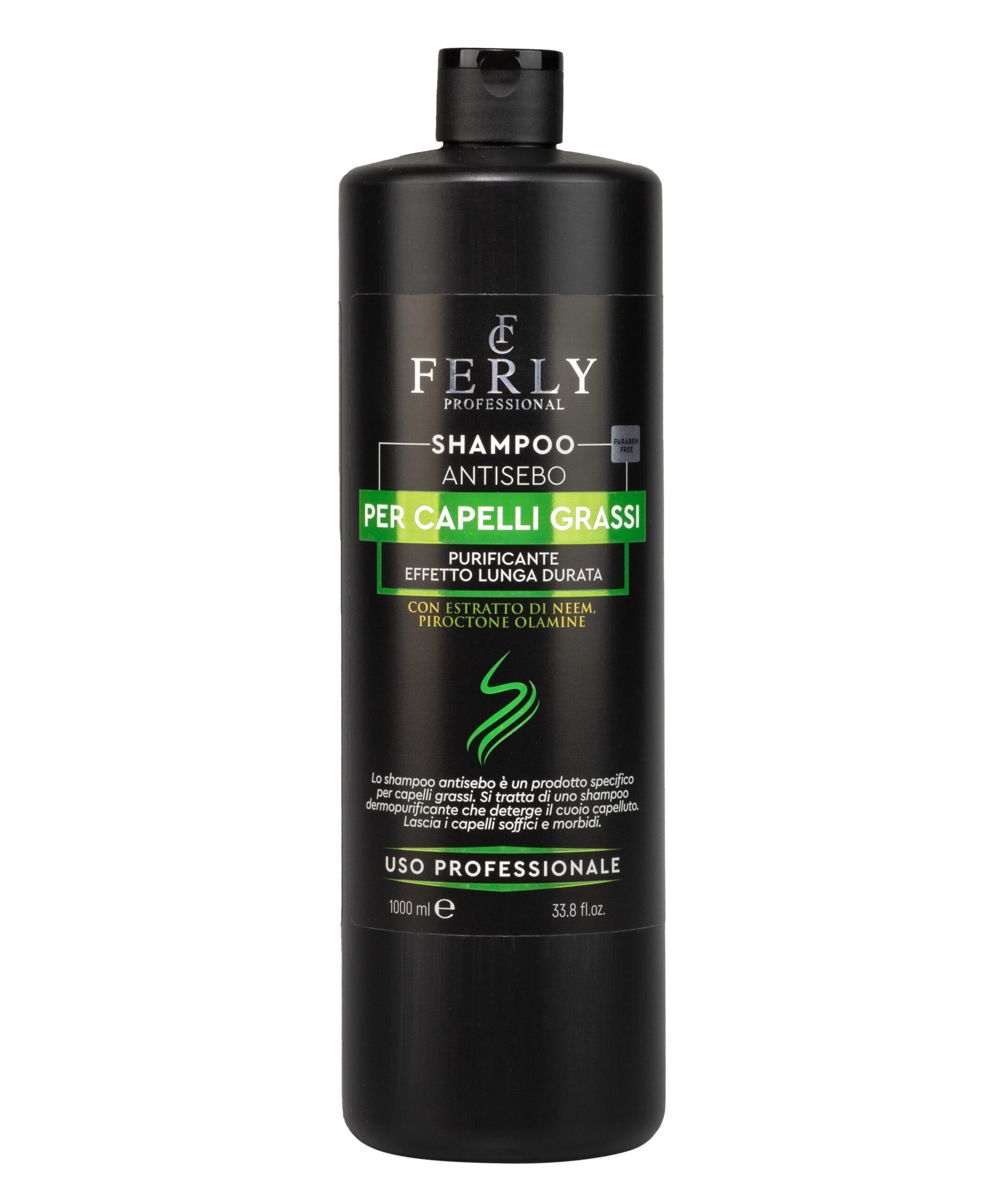 Shampoo Antisebo per Capelli Grassi